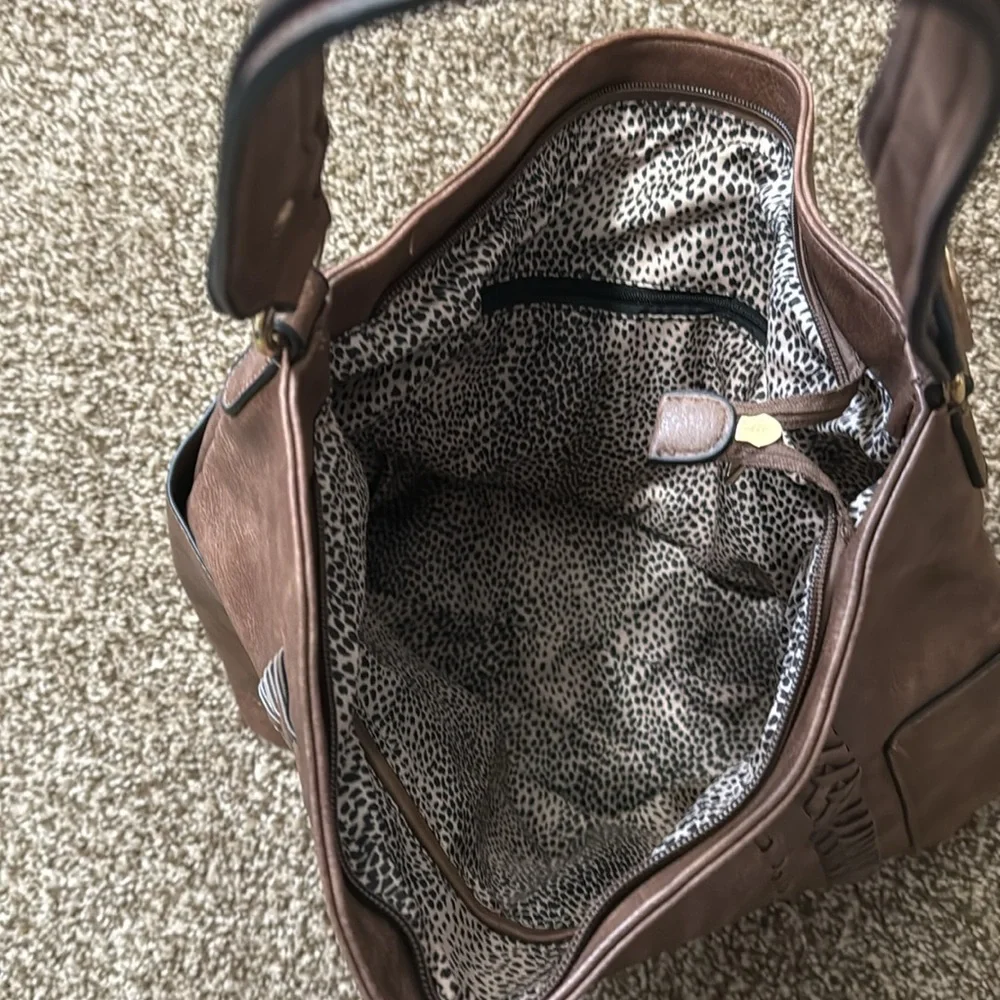 Vegan leather purse